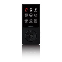 Lenco Mp3 Player 8 Gb Black